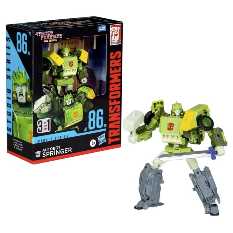 孩之宝变形金刚L级三变SS86弹簧