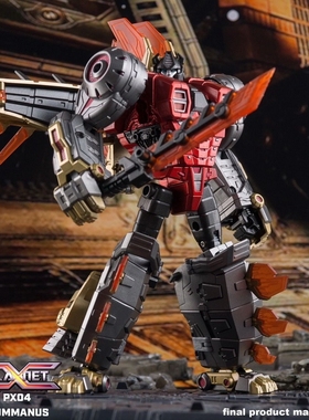 变形玩具 Planet X PX-04M WFC FOC 游戏版 机器恐龙 嚎叫 金属色