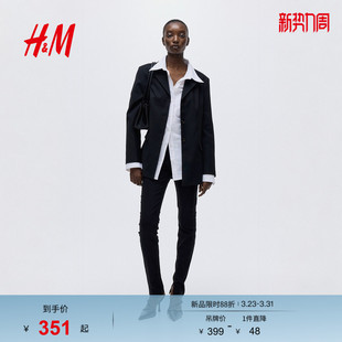 1290869 单排扣休闲西装 HM春季 女装