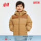 保暖棉衣外套1308241 疏水户外冬装 HM童装 儿童男童棉服冬季