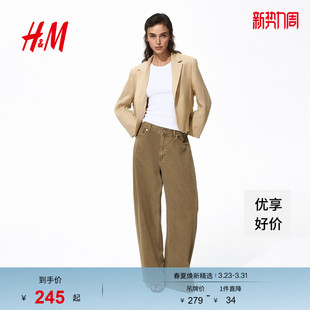 休闲西装 HM2026春季 短款 女装 1323638 新款