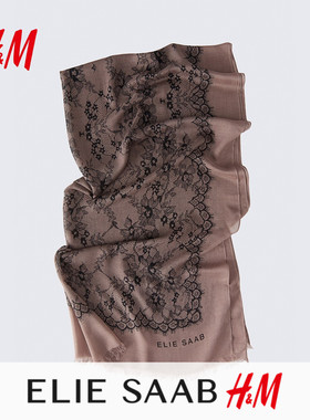 【ELIE SAAB H&M】服饰配件女士围巾2026秋季新款披肩围脖1343840