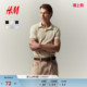 休闲短袖 HM男装 正肩商务通勤风翻领时尚 薄款 上衣0956343 Polo衫