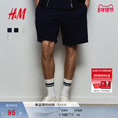 卫裤 春季 宽松直筒通勤休闲标准版 HM男装 型短裤 1285819