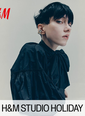 【HM STUDIO 节日胶囊系列】女士耳饰礼服装饰水钻耳骨夹1306630