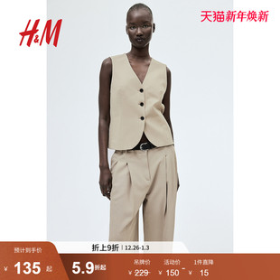 马甲1250923 西装 HM冬季 女装