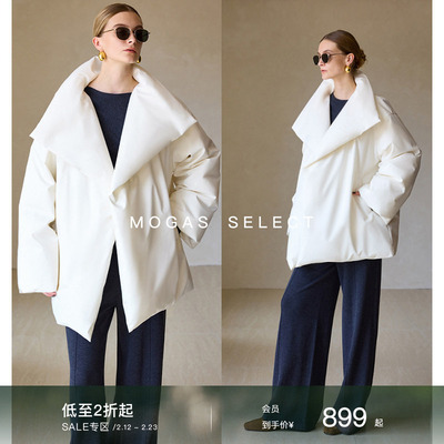 MOGAS90白鸭绒立领羽绒服