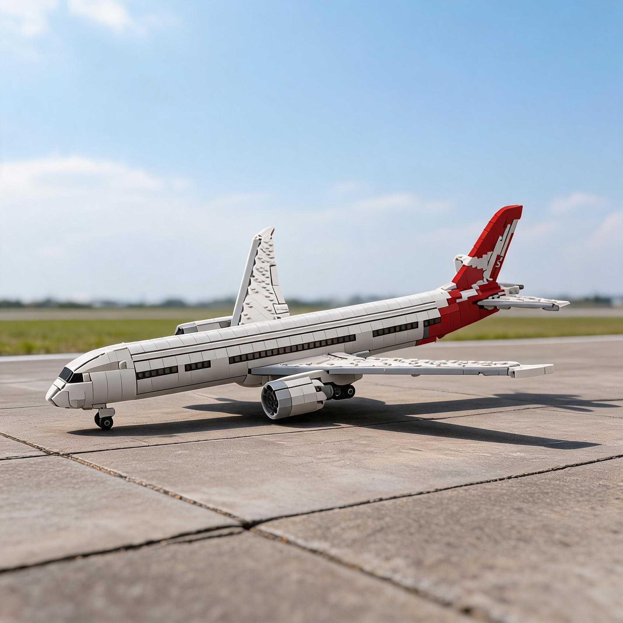 澳洲航空波音787飞机积木