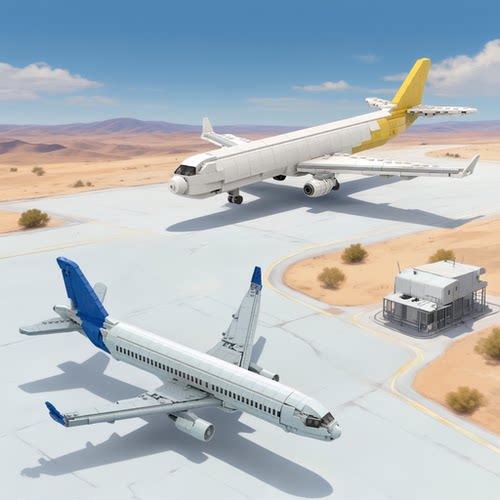 空客A330f/A320NEO拼装积木
