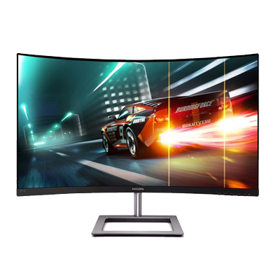 27英寸曲面显示器窄边框75Hz游戏