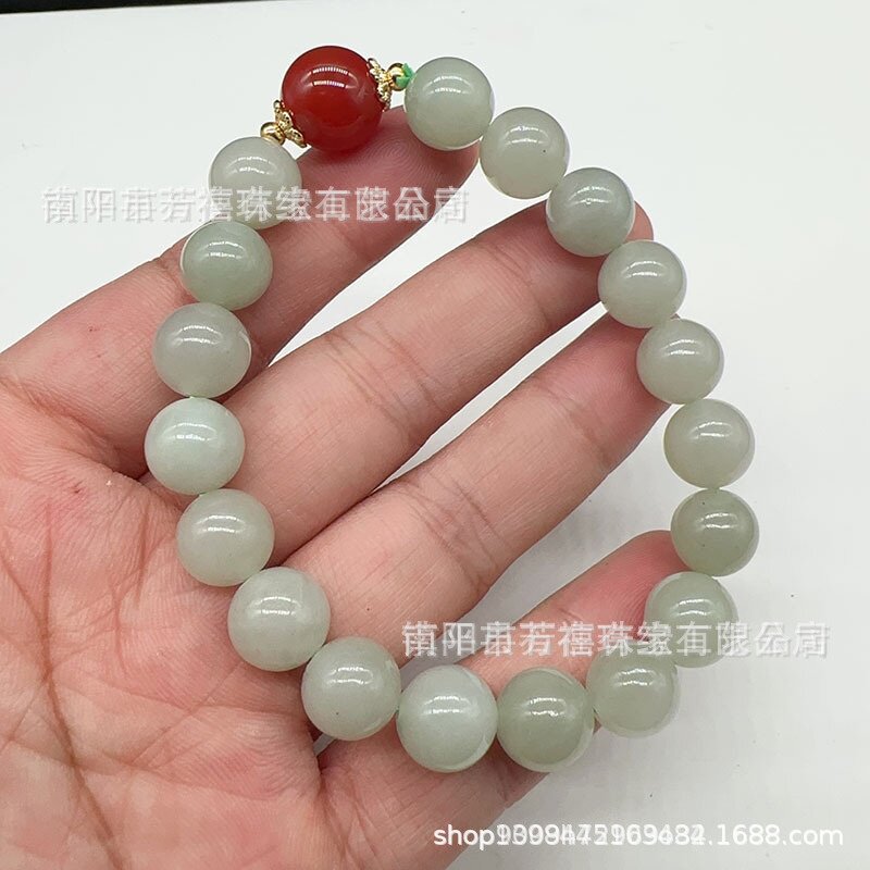 天然佘太翠手链 金丝玉佘太翠项链吊坠 佘太翠手串项链玉石饰品
