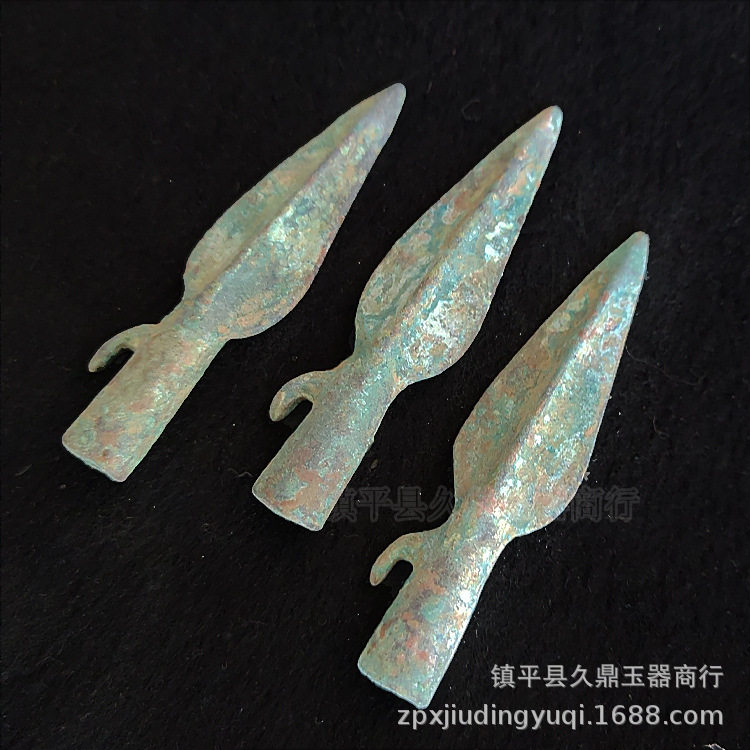 仿古青铜器箭头批发 古玩杂项青铜箭头收藏铜器家居办公铜器挂件