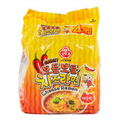 不倒翁 辣芝士拉面111克x4不倒翁软绵绵芝士拉面面条弹牙辣芝士面