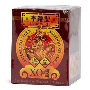 港版李锦记海皇XO酱80g干贝酱烤肉火腿鲜虾球车仔面拌酱炒饭拌酱