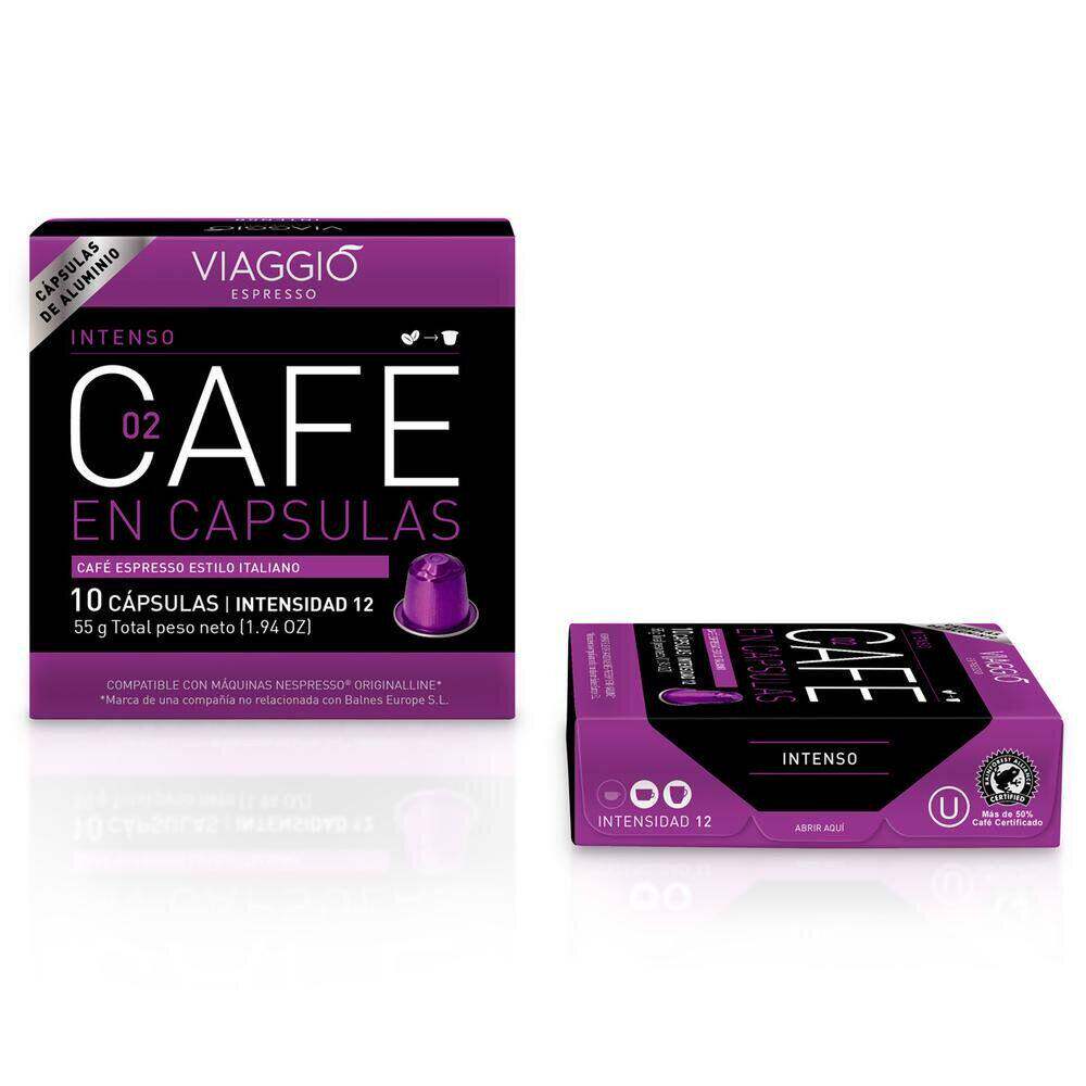 西班牙进口VIAGGIO Espresso经典浓烈胶囊咖啡10粒盒装咖啡机适用
