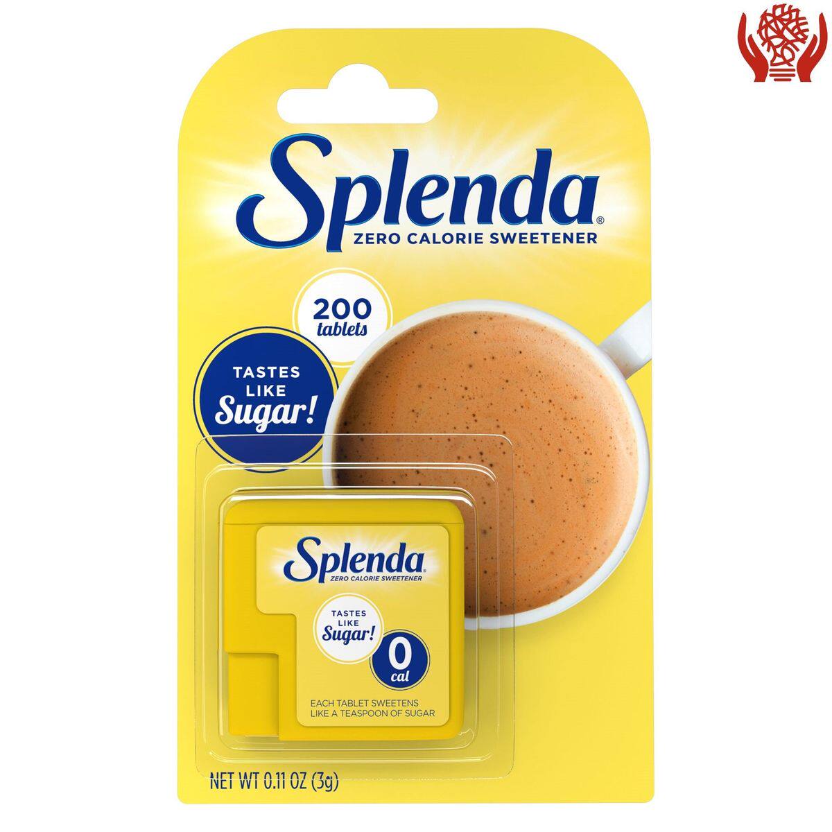 Splenda无卡路里甜味剂200片家庭分享迷你独立小包装0脂代糖0卡版