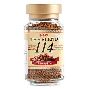 UCC 香港官方行货即溶招牌咖啡114 速溶咖啡低脂微糖瓶装办公饮品