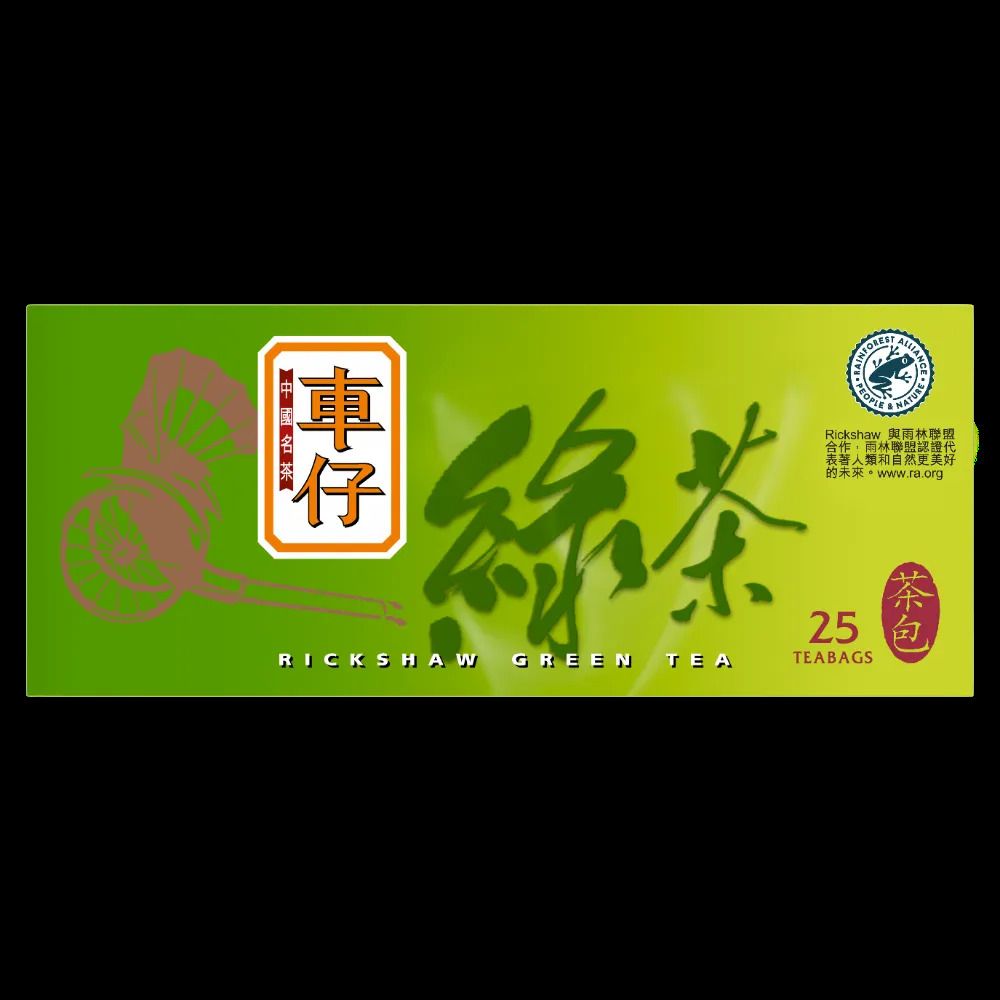 车仔中国茶包25片绿茶醇香顺口甘甜闲聊会客泡茶休闲午休养生茶饮图片