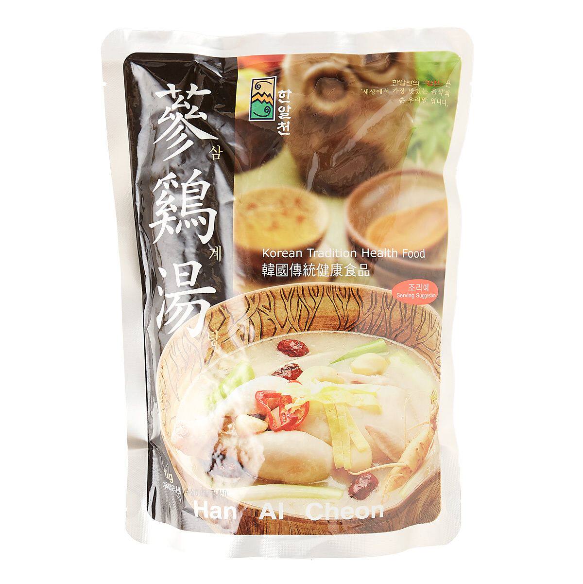 韩式鸡汤煲汤即食进口原料