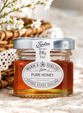 Tiptree缇树 进口英国皇室御用纯蜂蜜28克香醇美味浓郁天然无添加