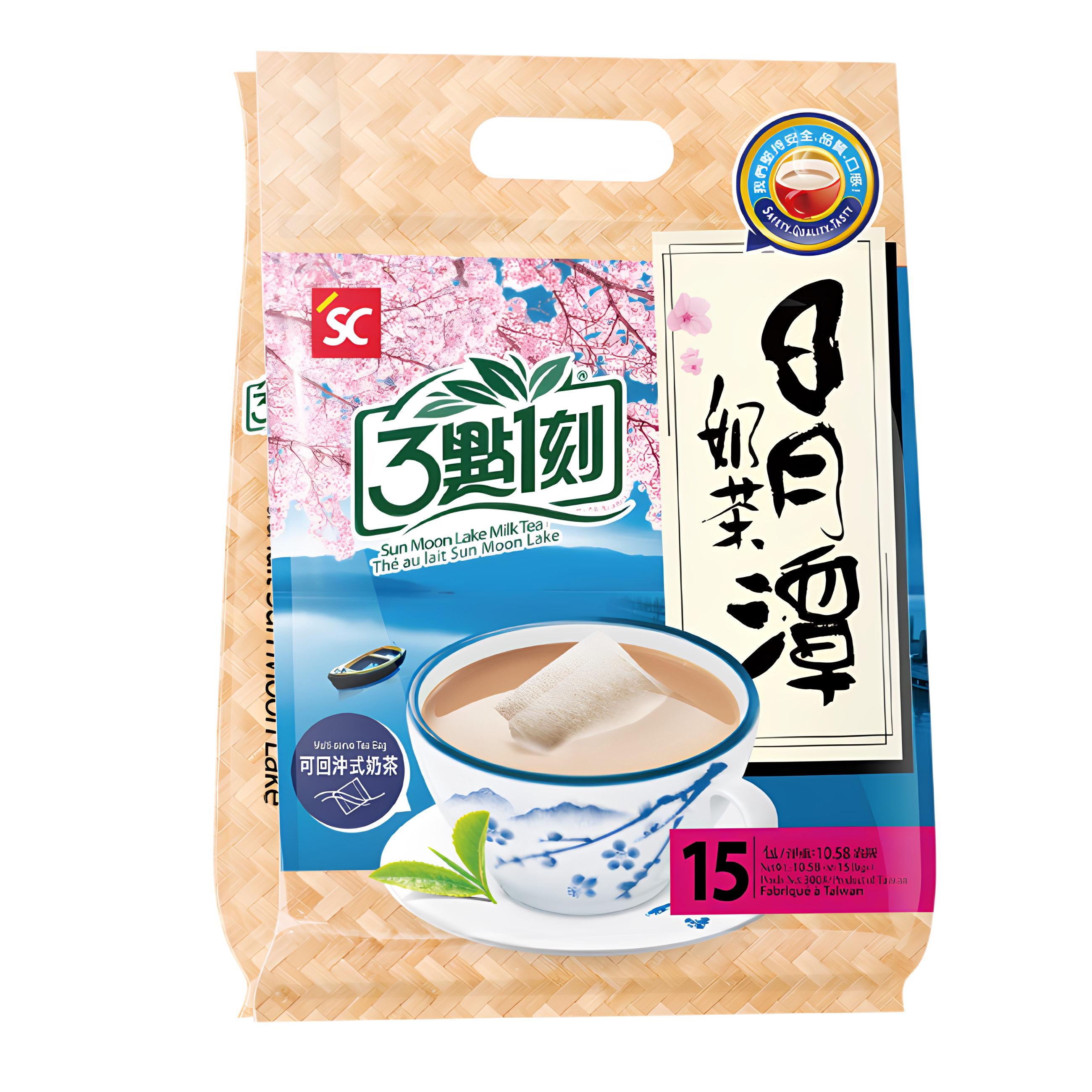 3点1刻世界风情日月潭奶茶20g*15包浓郁优质红茶奶香办公室下午茶