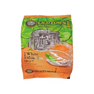 马来西亚旧街场三合一白奶茶浓郁醇香丰富经典35克12包袋装下午茶