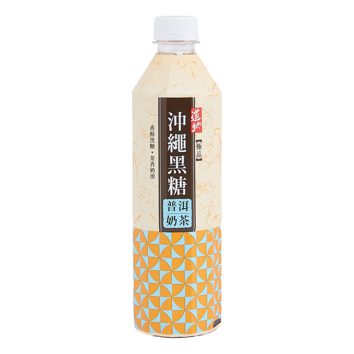 道地 黑糖普洱奶茶500ML即饮丝滑奶香茶香淳朴茶味办公室饮料进口图片
