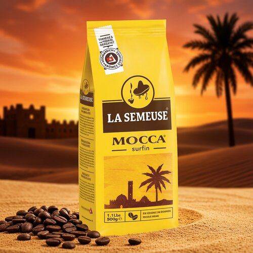LA SEMEUSE 瑞士Mocca咖啡豆500g摩卡咖啡豆浓郁丰富经典醇香提神