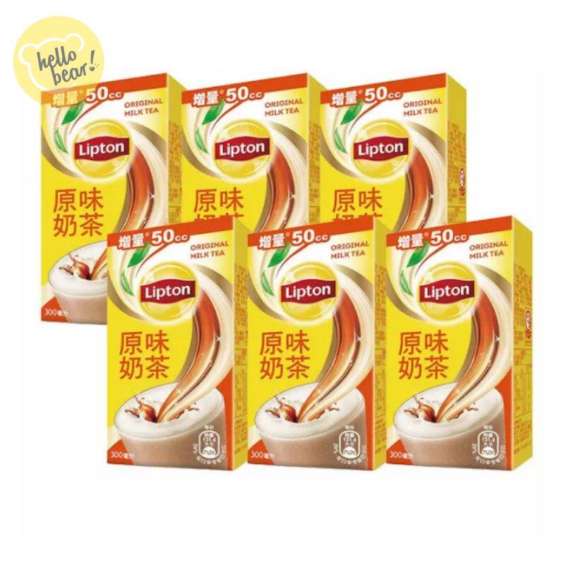 香港进口版立顿 原味奶茶300mlx6奶茶饮料办公室经典奶茶冲泡饮品