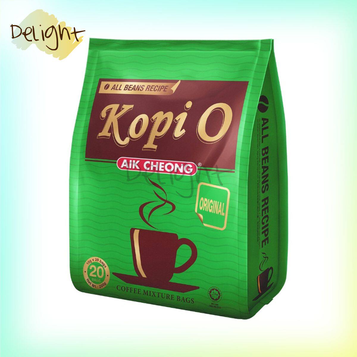 进口版益昌  Kopi原味黑咖啡10gx20包|袋装咖啡|即冲饮品休闲饮品