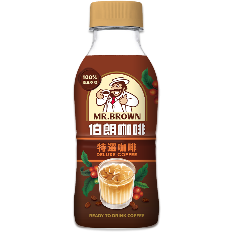 Mr. Brown Coffee 伯朗先生咖啡特选优质咖啡330毫升100%原豆萃取
