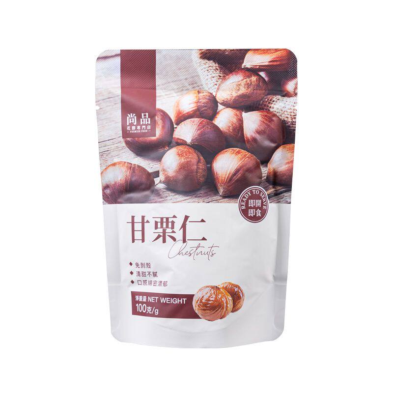 香港尚品甘栗仁100g即食免剥壳清甜不腻口感绵密浓郁值得