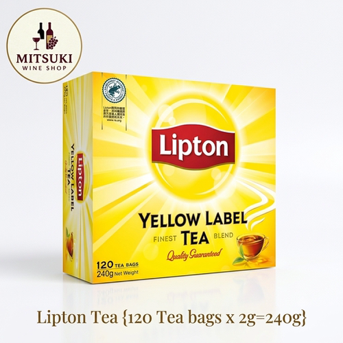 Lipton立顿Yellow Label Tea速溶即溶冲泡茶粉120x2g办公室下午茶