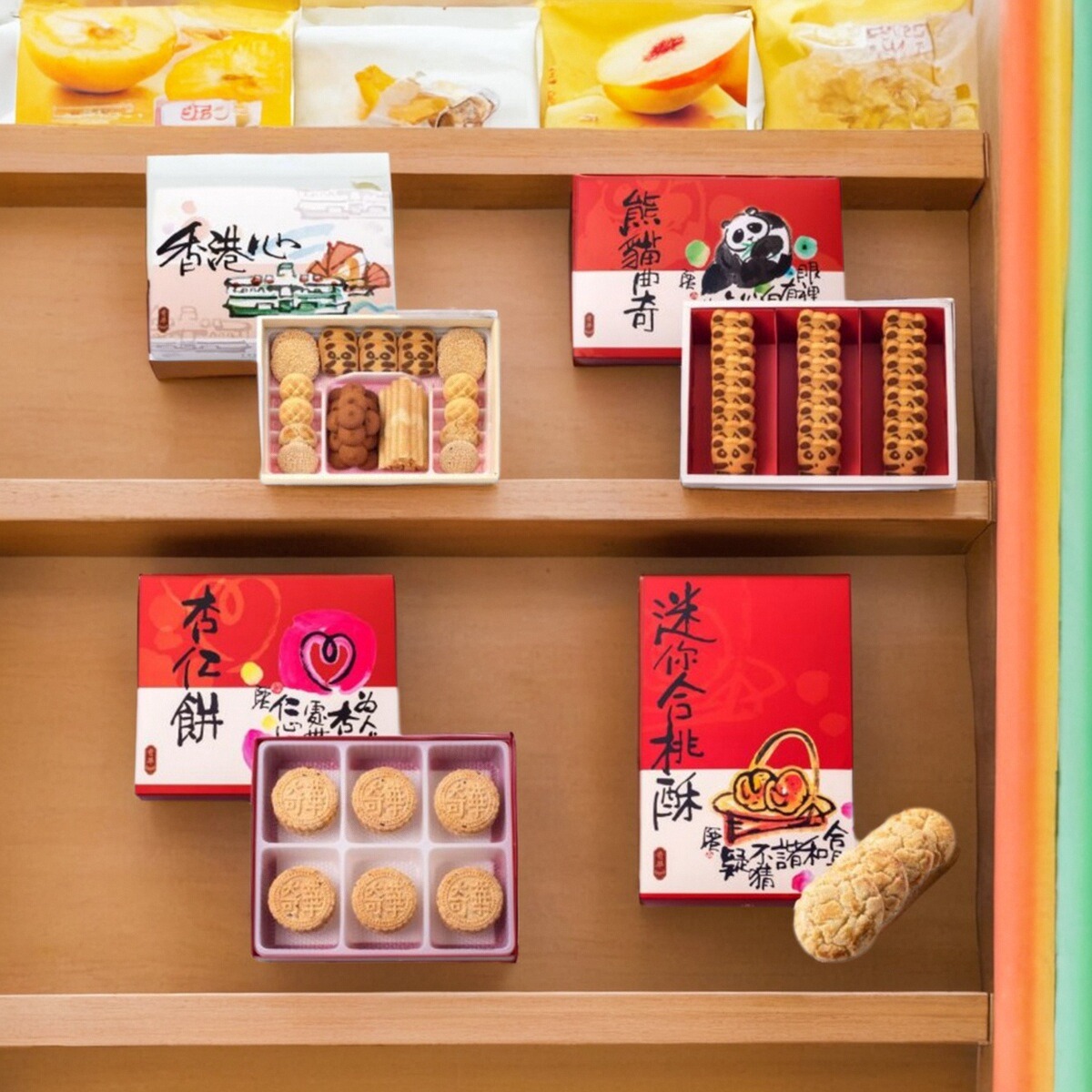 香港进口奇华啊虫系列港式特产传统零食糕点心过年送好礼礼包手信