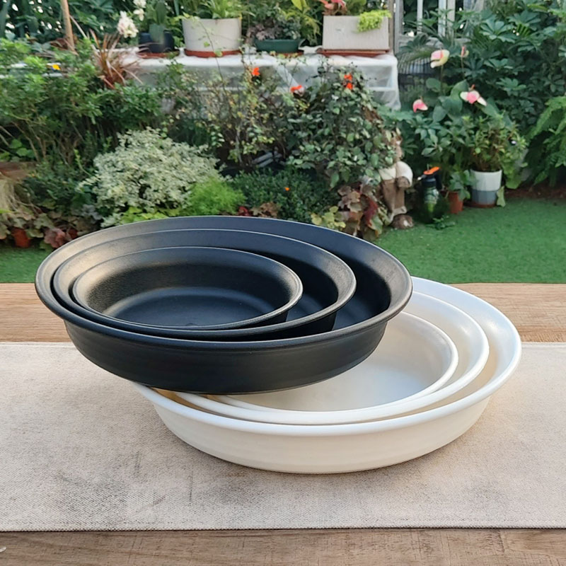 树脂加深加高花盆接水托盘