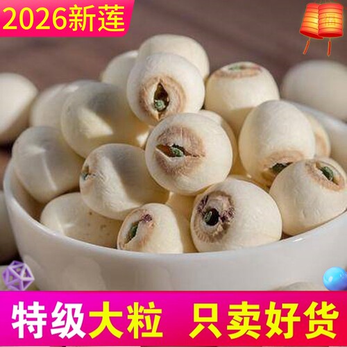 有芯带心白莲湖南产地直发结婚用