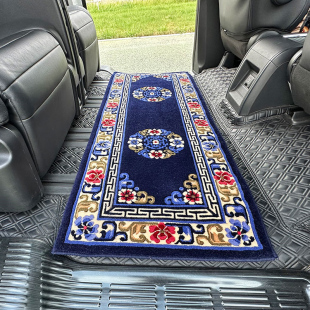 GL8商务车进口纯羊毛地毯艾力绅奥德赛埃尔法中排脚垫过道毯高端