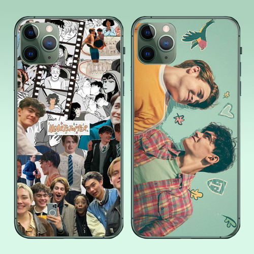 心跳为你停Heartstopper适用苹果14promax手机壳iPhoneXR心跳漏一拍校园英剧漫画