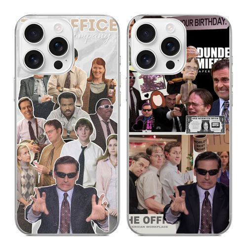 the Office Dwight schrute适用iphone苹果17promax手机壳安卓透明软壳小米华为pura美剧办公室jim and pam