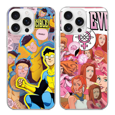 无敌少侠 Invincible 适用iphone苹果17promax手机壳安卓透明软壳小米华为pura欧美动画oppo