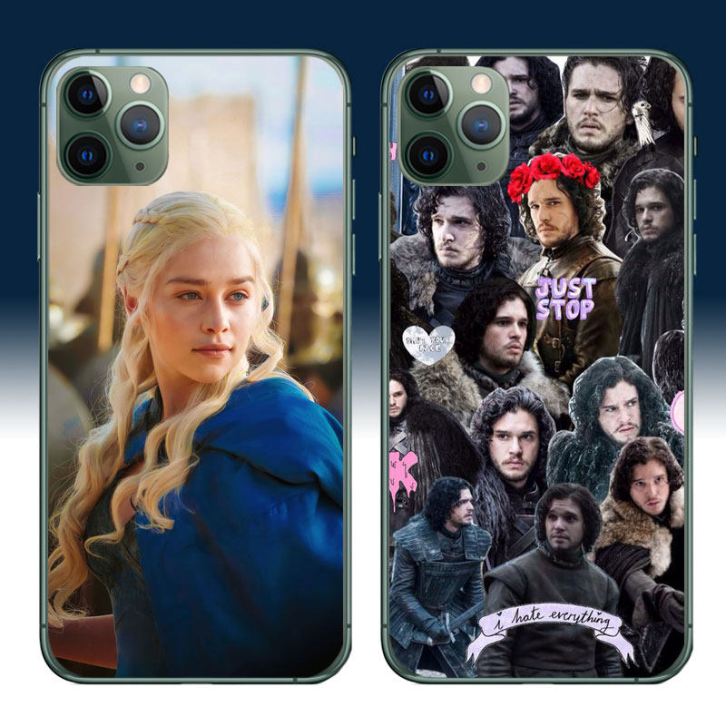 权力的游戏Game of Thrones适用苹果14promax手机壳iPhoneXR美剧透明软壳