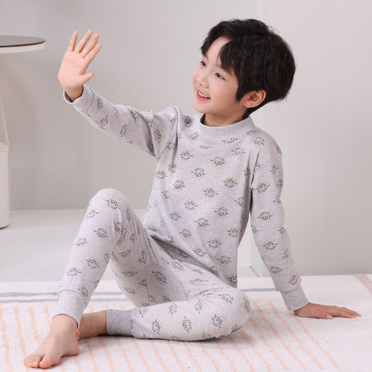 男童秋衣秋裤纯棉儿童内