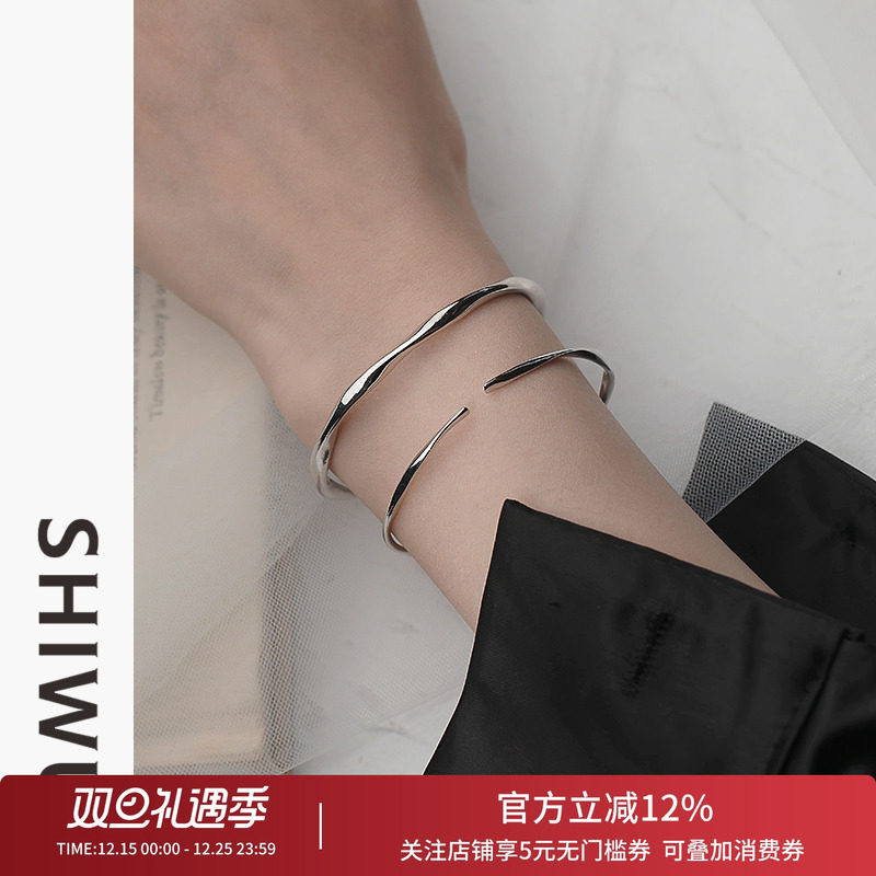 银饰莫比乌斯女小众设计素圈