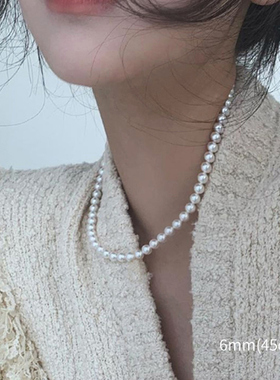 饰悟正品施家珍珠项链女轻奢小众