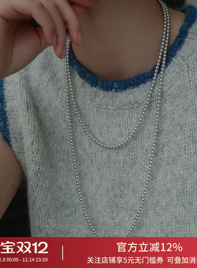 珍珠项链毛衣链长款叠戴项链