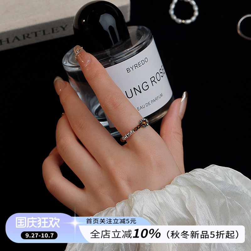 饰悟女戒指精致复古旺财叠戴