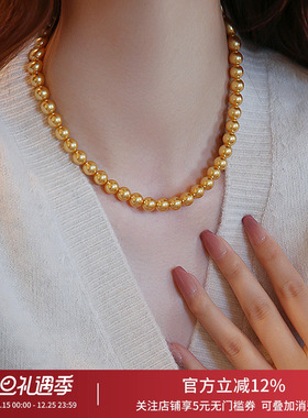 饰悟珍珠女轻奢小众项链