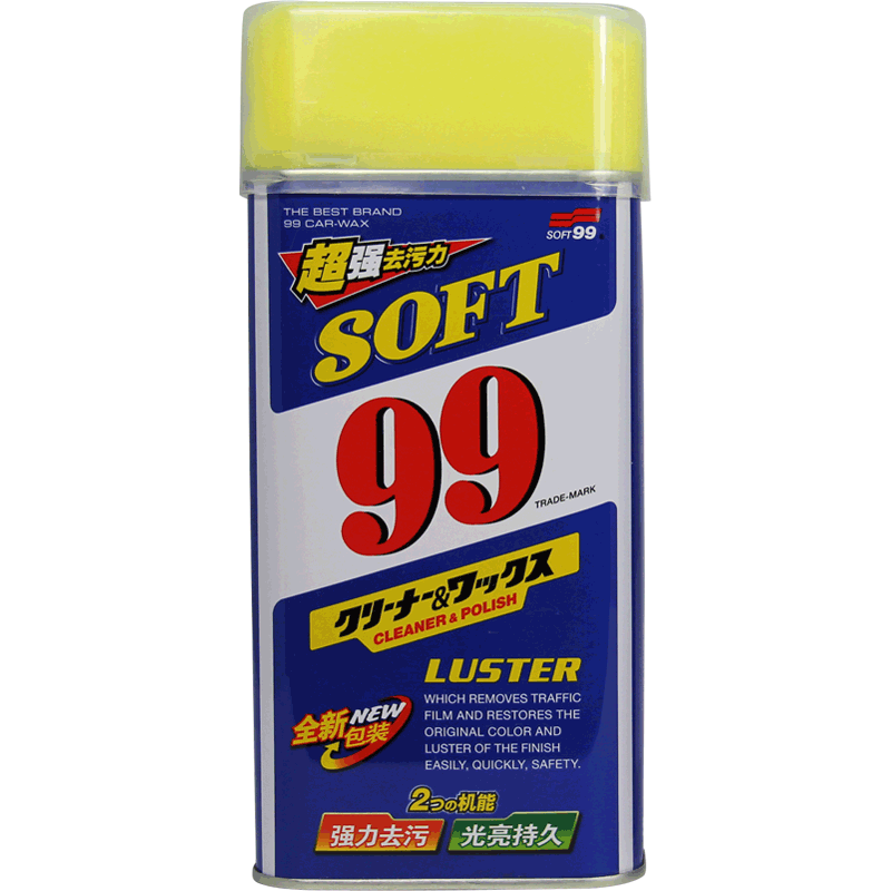soft99光辉水蜡汽车99去污抛光蜡