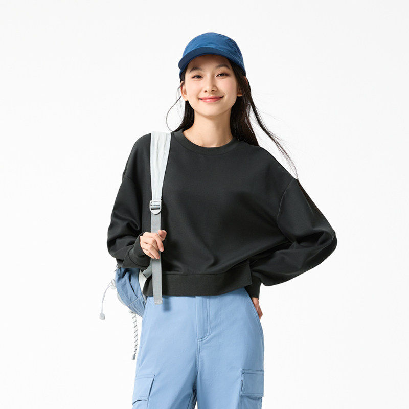 361运动卫衣女夏季新款女士宽松休闲显瘦套头卫衣印花上衣