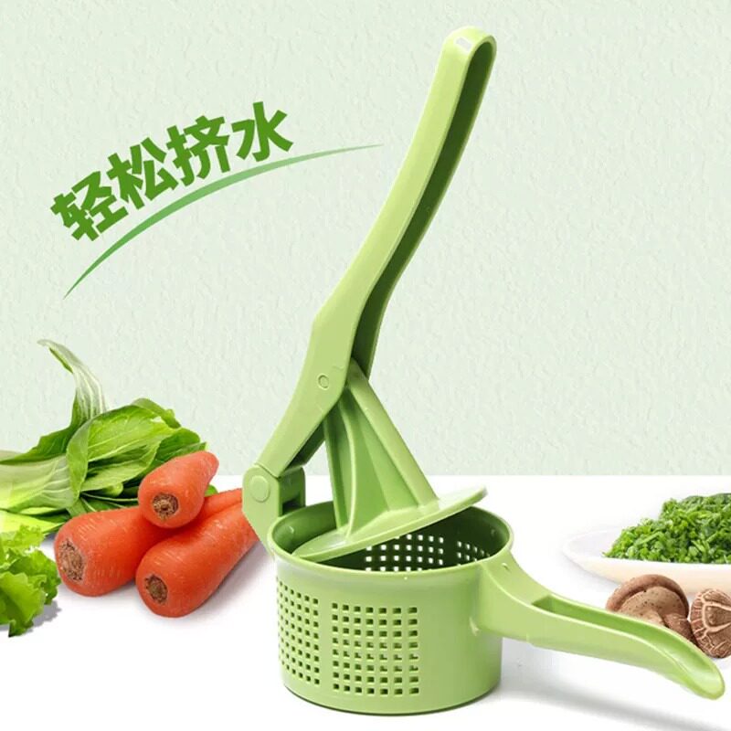 蔬菜脱水挤水器手动压水饺馅小工具厨房大号压菜拧干挤菜水器